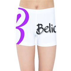 Belicious World  b  Blue Kids Sports Shorts by beliciousworld