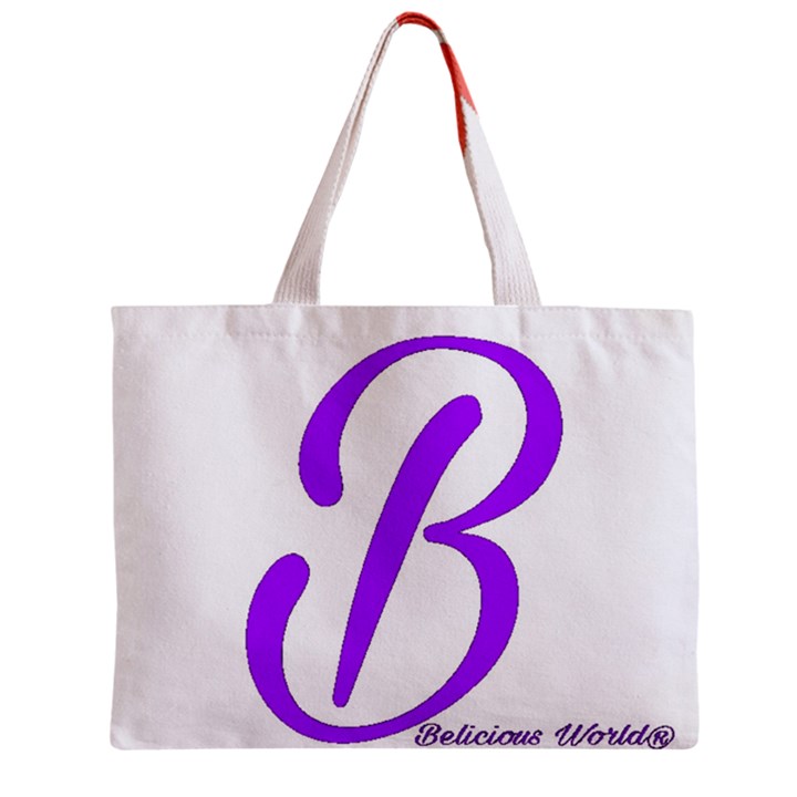 Belicious World  B  coral Zipper Mini Tote Bag