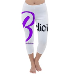 Belicious World  b  Coral Capri Winter Leggings 