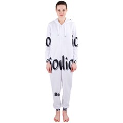 Belicious World Logo Hooded Jumpsuit (ladies) 