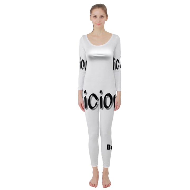 Belicious World Logo Long Sleeve Catsuit