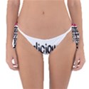 Belicious World Logo Reversible Bikini Bottom View1