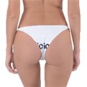 Belicious World Logo Reversible Bikini Bottom View2