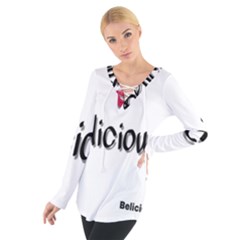 Belicious World Logo Tie Up Tee