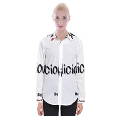 Belicious World Logo Womens Long Sleeve Shirt