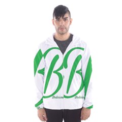 Belicious World  b  In Green Hooded Wind Breaker (men) by beliciousworld