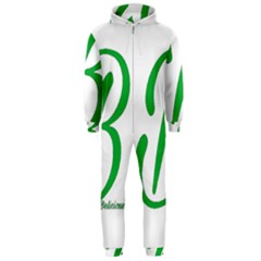 Belicious World  b  In Green Hooded Jumpsuit (men)  by beliciousworld