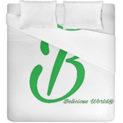 Belicious World  b  In Green Duvet Cover Double Side (king Size)