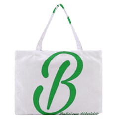 Belicious World  b  In Green Medium Zipper Tote Bag