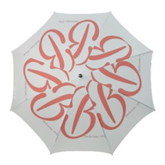 Belicious World  b  In Coral Golf Umbrellas