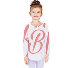 Belicious World  b  In Coral Kids  Long Sleeve Tee