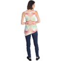 Pink And Mint Abstract Watercolor Sleeveless Tunic View2