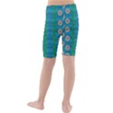 Wood Silver And Rainbows Kids  Mid Length Swim Shorts View2