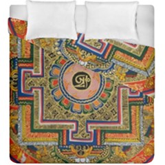 Asian Art Mandala Colorful Tibet Pattern Duvet Cover Double Side (king Size)