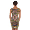 Asian Art Mandala Colorful Tibet Pattern Wrap Front Bodycon Dress View2