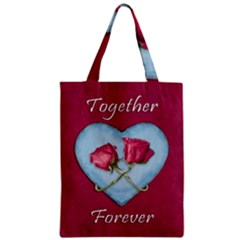 Love Concept Design Zipper Classic Tote Bag by dflcprints