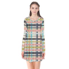 Plaid Pattern Flare Dress by linceazul