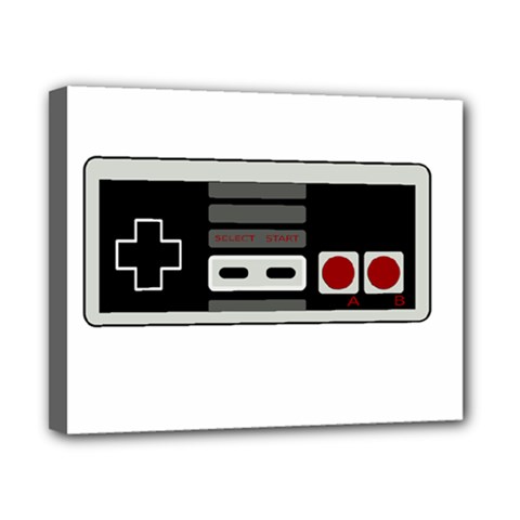 Video Game Controller 80s Canvas 10  X 8  by Valentinaart