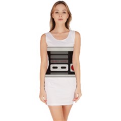 Video Game Controller 80s Bodycon Dress by Valentinaart