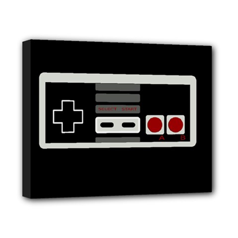 Video Game Controller 80s Canvas 10  X 8  by Valentinaart