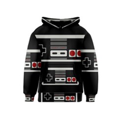 Video Game Controller 80s Kids  Pullover Hoodie by Valentinaart