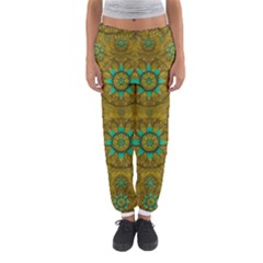 Sunshine And Flowers In Life Pop Art Women s Jogger Sweatpants