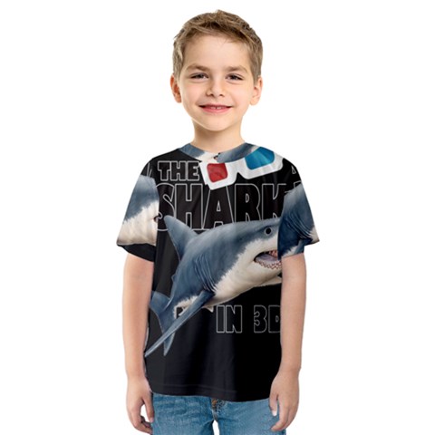 The Shark Movie Kids  Sport Mesh Tee by Valentinaart