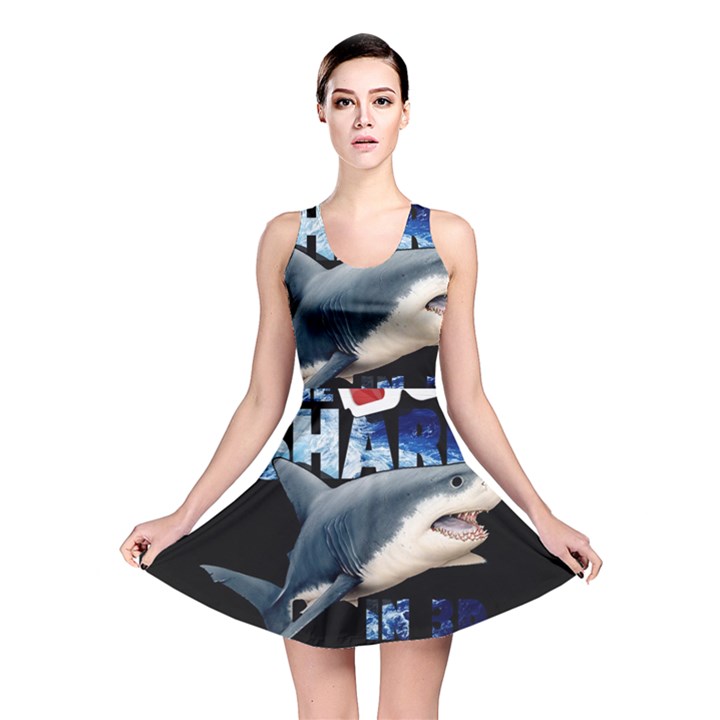 The Shark Movie Reversible Skater Dress