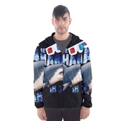 The Shark Movie Hooded Wind Breaker (men) by Valentinaart