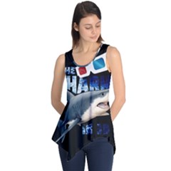 The Shark Movie Sleeveless Tunic by Valentinaart