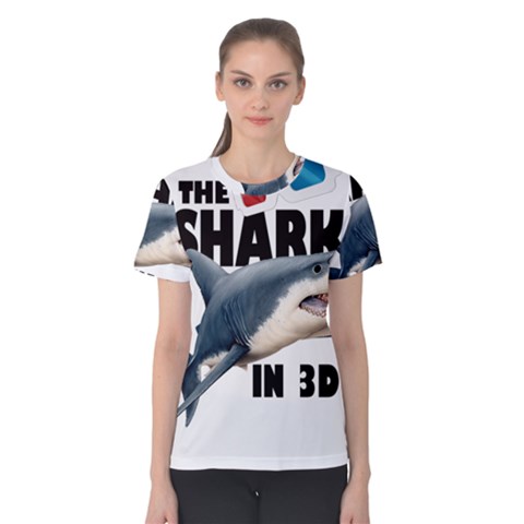 The Shark Movie Women s Cotton Tee by Valentinaart