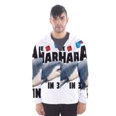 The Shark Movie Hooded Wind Breaker (men) by Valentinaart