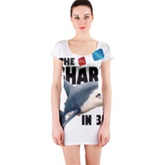 The Shark Movie Short Sleeve Bodycon Dress by Valentinaart