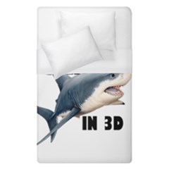 The Shark Movie Duvet Cover (single Size) by Valentinaart