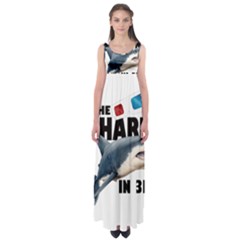 The Shark Movie Empire Waist Maxi Dress by Valentinaart