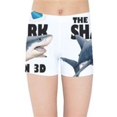 The Shark Movie Kids Sports Shorts by Valentinaart