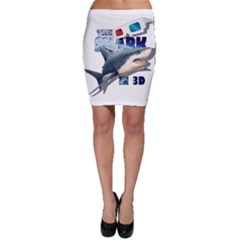 The Shark Movie Bodycon Skirt by Valentinaart