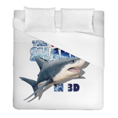 The Shark Movie Duvet Cover (full/ Double Size) by Valentinaart