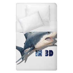 The Shark Movie Duvet Cover (single Size) by Valentinaart