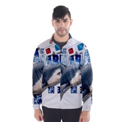 The Shark Movie Wind Breaker (men) by Valentinaart