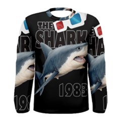 The Shark Movie Men s Long Sleeve Tee by Valentinaart