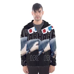 The Shark Movie Hooded Wind Breaker (men) by Valentinaart