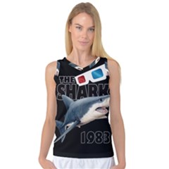 The Shark Movie Women s Basketball Tank Top by Valentinaart