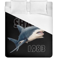 The Shark Movie Duvet Cover (california King Size) by Valentinaart