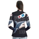 The Shark Movie Drape Collar Cardigan View2