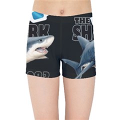 The Shark Movie Kids Sports Shorts by Valentinaart