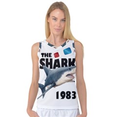 The Shark Movie Women s Basketball Tank Top by Valentinaart