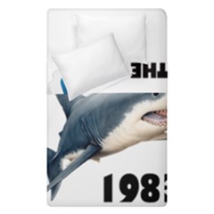 The Shark Movie Duvet Cover Double Side (single Size) by Valentinaart