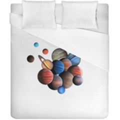 Planets  Duvet Cover (california King Size) by Valentinaart