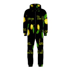 When Life Gives You Lemons Hooded Jumpsuit (kids) by Valentinaart